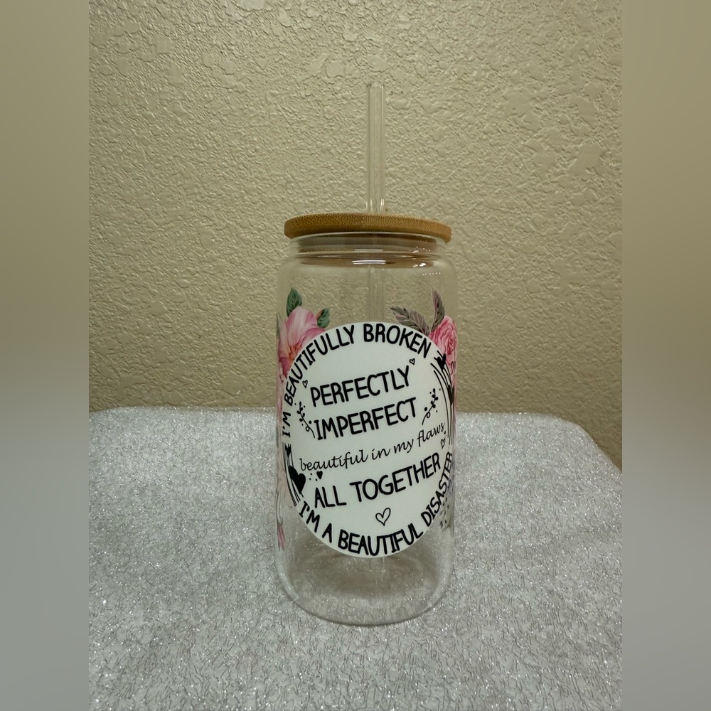 Perfectly Imperfect Glass Tumbler